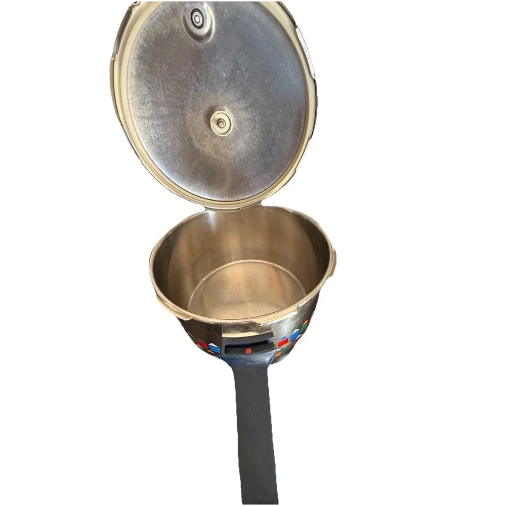 Fissler Vitavic Dot Stock Pot + Lid MCM IAF Stainless Steel Germany 8.0L 4803